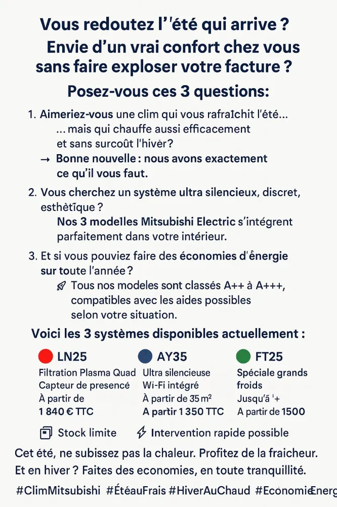 Vous redoutez l'été qui arrive ?