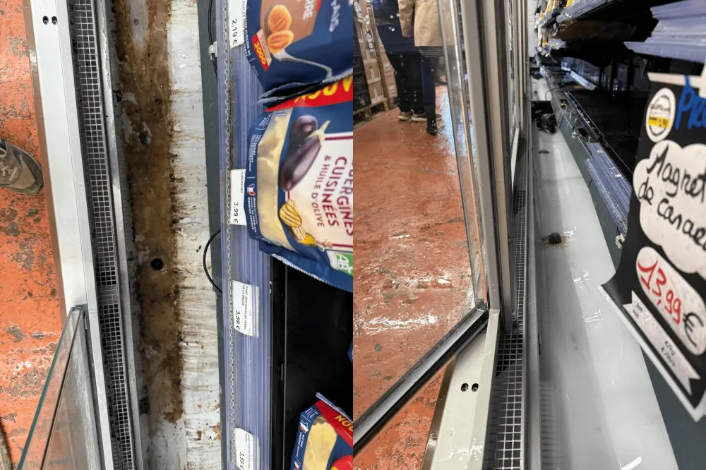 Un linéaire frigorifique bien entretenu